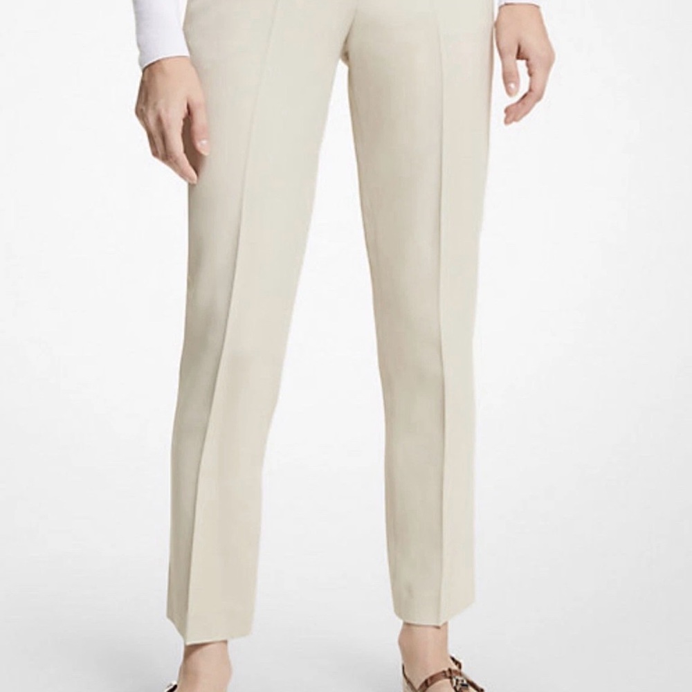 Michael Kors Collection Samantha Double Crepe Sable Pants : Size 6